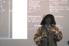 Angelika Grzeszczyk „Haptyczność w ubiorze”  promotor: dr Tomasz Kwiatkowski, recenzent: prof. ASP dr hab. Bogumiła Jóźwicka fot. T.Kwiatkowski