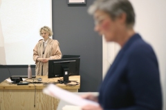 Angelika Grzeszczyk „Haptyczność w ubiorze”  promotor: dr Tomasz Kwiatkowski, recenzent: prof. ASP dr hab. Bogumiła Jóźwicka fot. T.Kwiatkowski