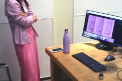 Sonia Kiczko „Narzędzie wspomagające zarządzanie garderobą”  promotor: dr Tomasz Kwiatkowski, recenzent: prof. ASP dr hab. Marek Jóźwicki fot. T.Kwiatkowski