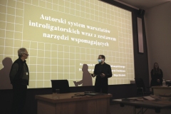 Maja Dziubek, "Autorski system warsztatów introligatorskich wraz z zestawem narzędzi wspomagających"  Promotor: prof. ASP dr hab. Marek Średniawa, fot. T.Kwiatkowski