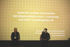 Maja Dziubek, "Autorski system warsztatów introligatorskich wraz z zestawem narzędzi wspomagających"  Promotor: prof. ASP dr hab. Marek Średniawa, fot. T.Kwiatkowski