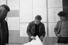 st. wykł. Roman Sznajder. fot: Witold Węgrzyn lata 70 ASP Gdańsk